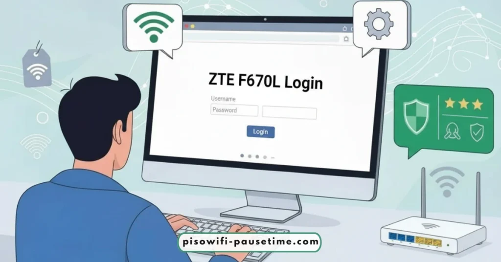 ZTE F670L Router Login