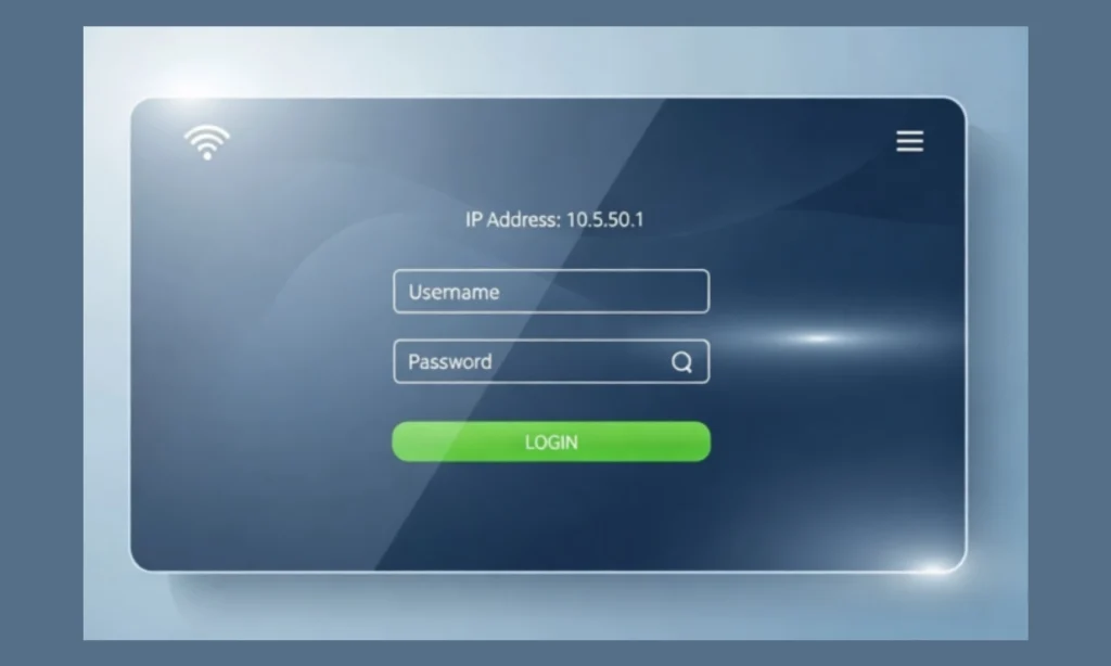 Guidelines on how to log in