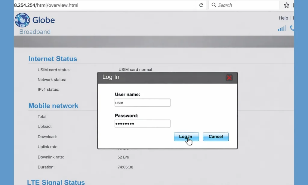 Globe At Home Access Router