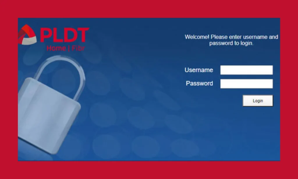 PLDT Admin Login