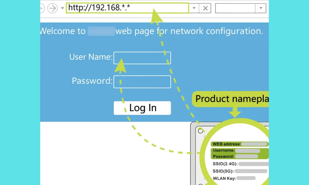 log in to your router's admin page.