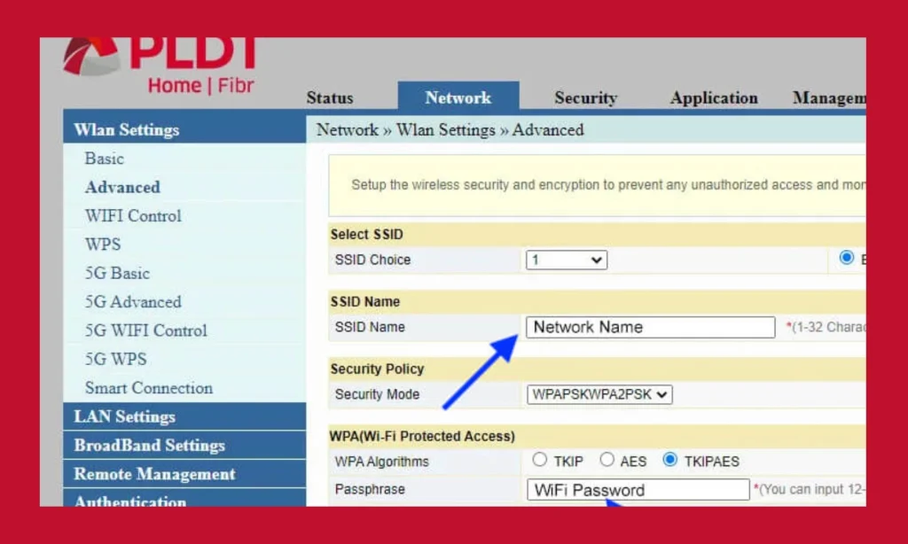 strong PLDT WiFi Password