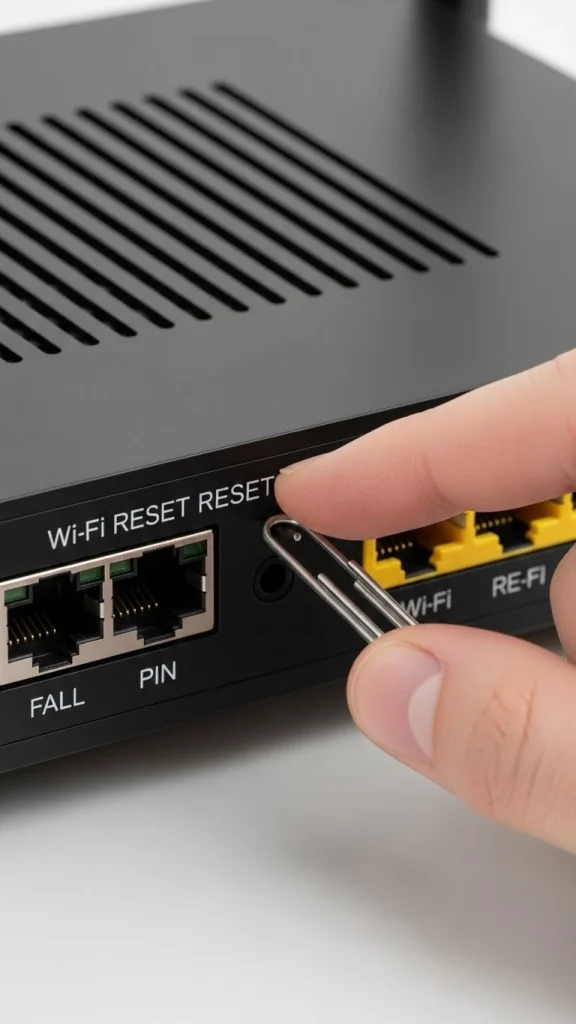 Reset Your Router