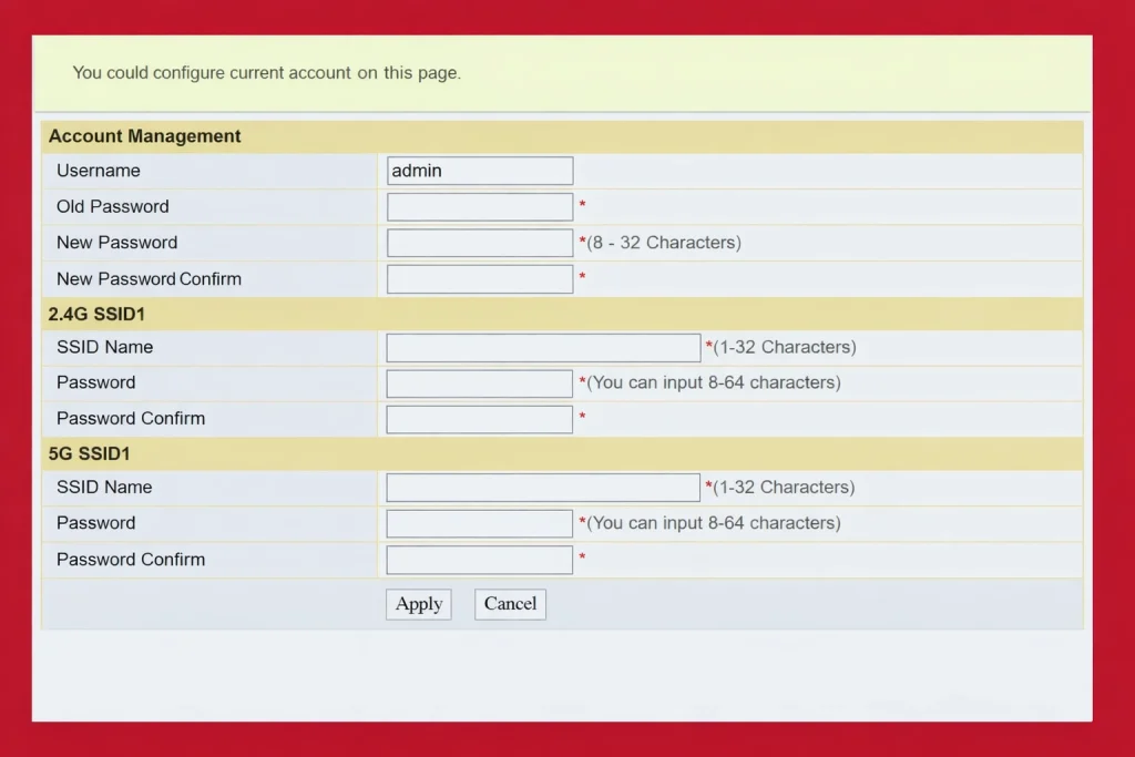 Change the PLDT WiFi Password