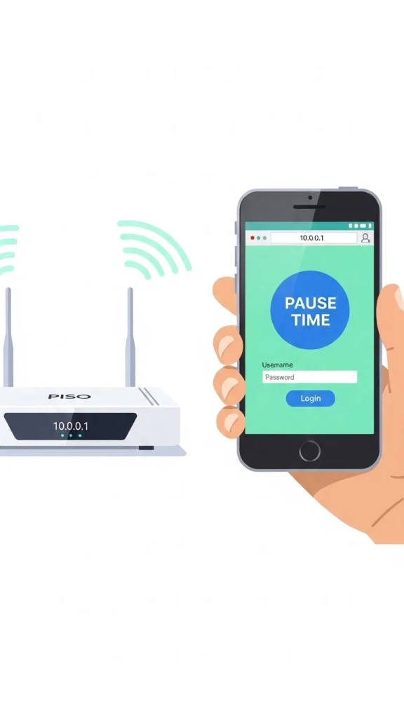 Piso WiFi Pause Time