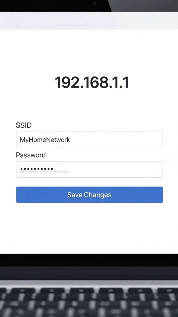 Change Router Password