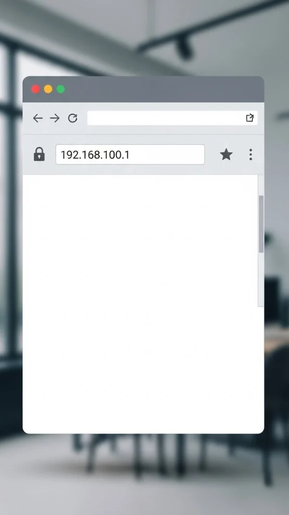Open your web browser.