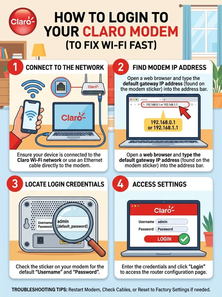 Claro Modem Login